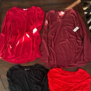 4 GAP maternity tops